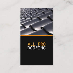Roofing Construction Business Card