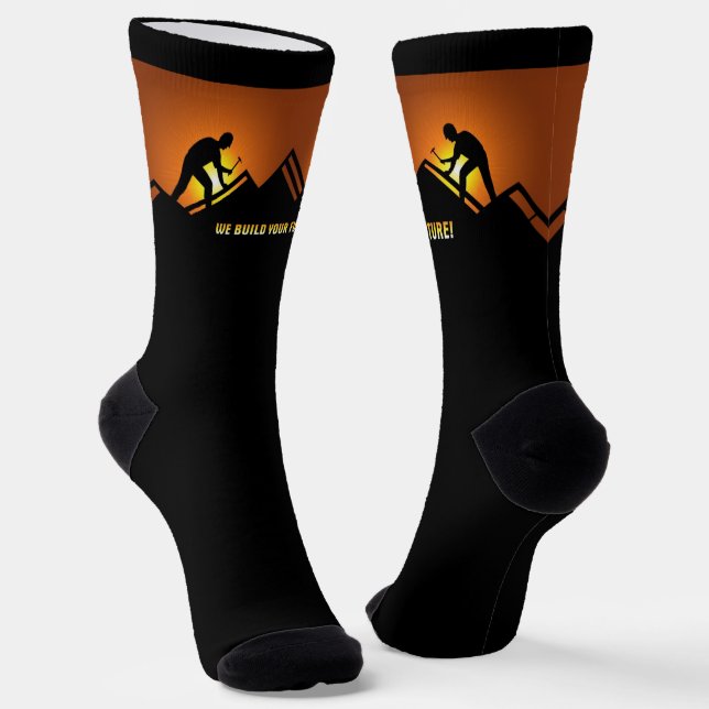 Roofing Crew Socks (Angled)