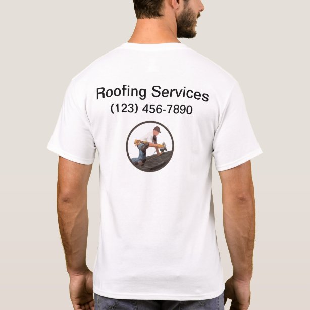 Roofing TShirts & Shirt Designs Zazzle UK