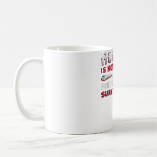 Roofing Is Not A Career Survival Skill Men Roof Fu Coffee Mug