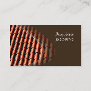 Roofing, photo business cards
