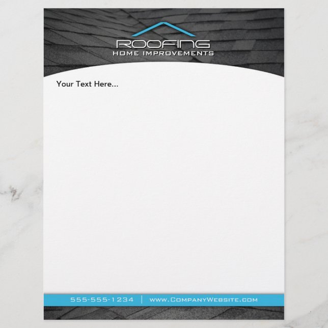 Roofing Professional Business Flyer (Front)