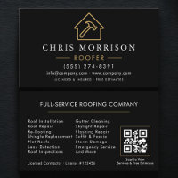 Roofing Roofer Contractor QR Code