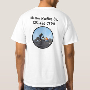 Roofing Roofer Service Employee Work Shirts