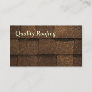 Roofing Shingle Business Card