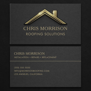 Roofing Solutions Business Card