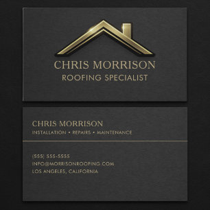 Roofing Specialist Business Card