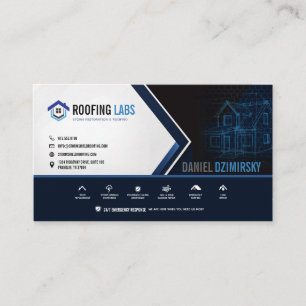 Roofing & Storm Restoration Business Card