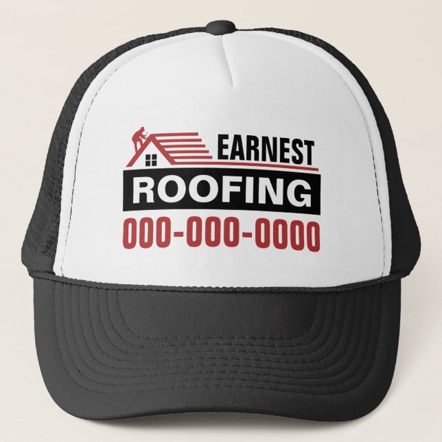 Roofing Trucker Hat (Front)