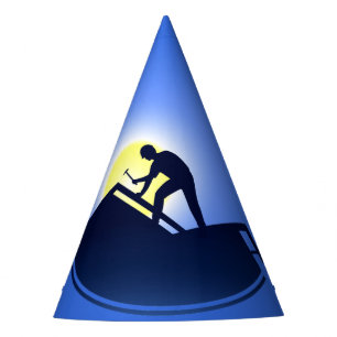 Roofing Worker Party Hat