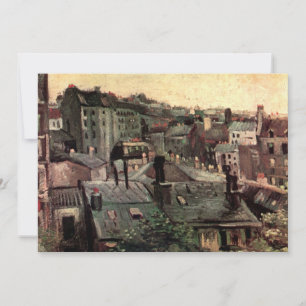 Roofs and Backs of Houses by Vincent van Gogh