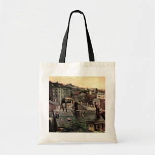Roofs and Backs of Houses by Vincent van Gogh Tote Bag