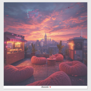 Rooftop Beats and Sunset Treats