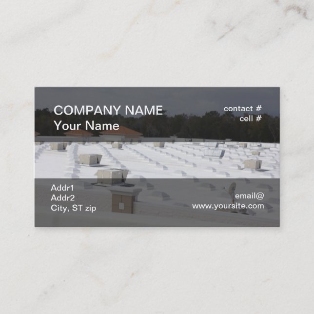 rooftop heat pump business card (Front)