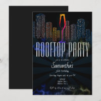 Rooftop Lounge Nightlife Outing Sky Bar Birthday