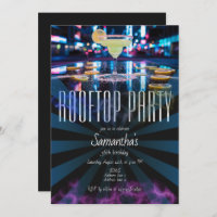 Rooftop Lounge Sky Bar Nightlife Outing Birthday