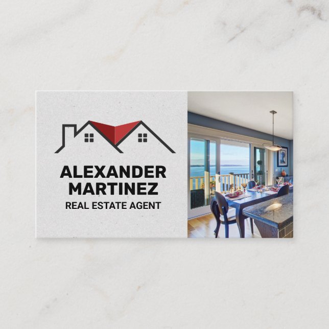 Rooftop | Real Estate Professional Business Card (Front)