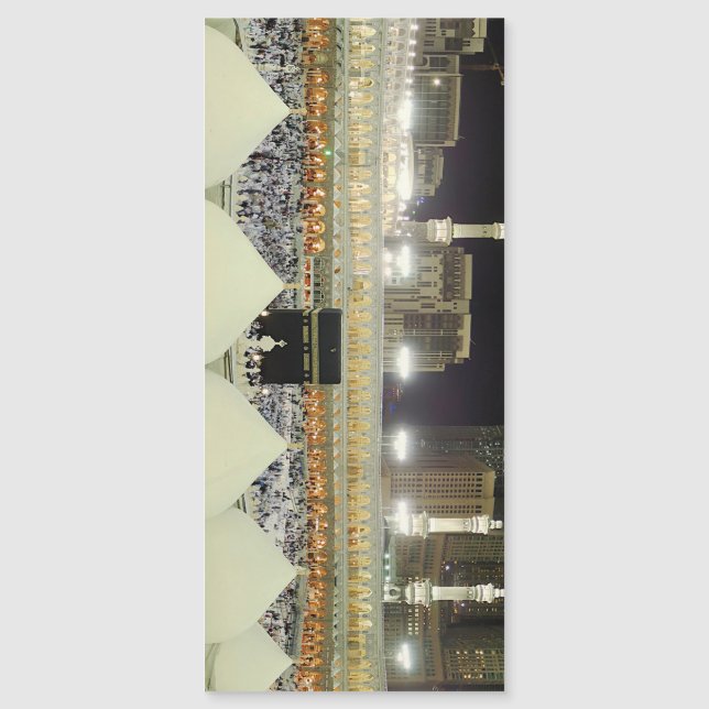 Rooftop View of Hajj Pilgrims at the Kaaba, Mecca (Front)