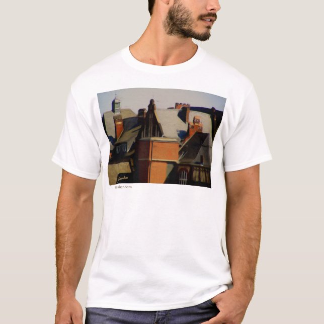 Rooftops by Doc Preacher T-Shirt (Front)