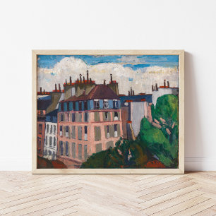 Rooftops, Paris   Henry Lyman Saÿen Poster