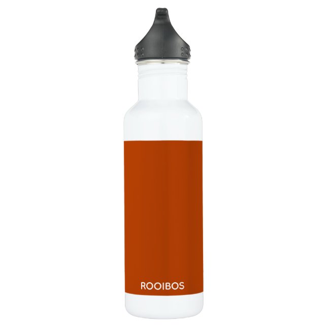 Rooibos red brown colour name 710 ml water bottle (Right)