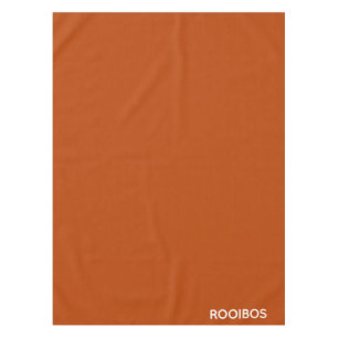 Rooibos red brown colour name tablecloth