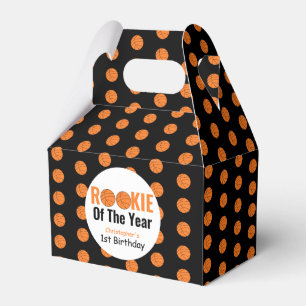 Rookie Basketball 1st Basketball Favour Box