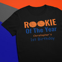 Rookie Basketball 1st Birthday