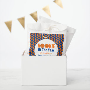 Rookie Basketball 1st Birthday Favour Bags