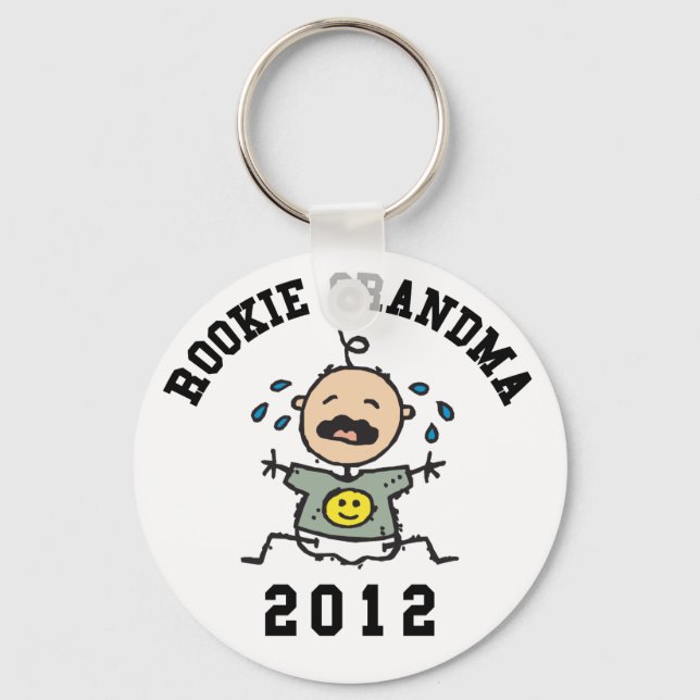 Rookie Grandma 2012 Key Ring (Front)