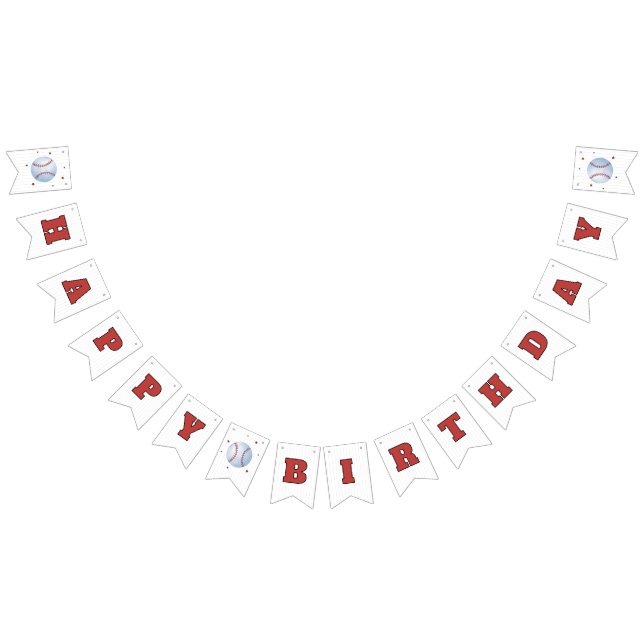 Rookie Of The Year 1st Birthday Bunting Flags (All)