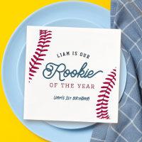 Rookie of the Year Baseball 1st Birthday