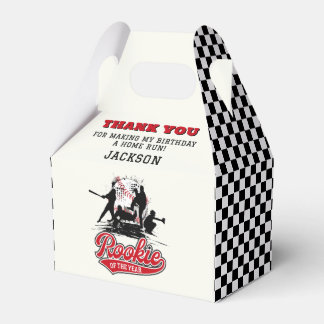 Rookie Of The Year Baseball Birthday Party Custom Favour Box