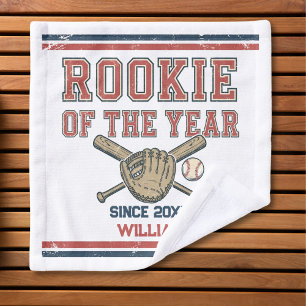 Rookie of the Year Baseball Wash Cloth