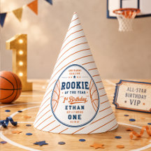 Rookie of the Year Basketball Ticket 1st Birthday