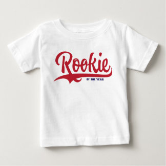 Rookie of the year First Birthday Baseball Shirt