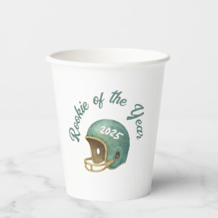 Rookie of the Year Football Paper Cups