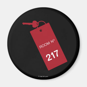 Room 217 Keys Magnet