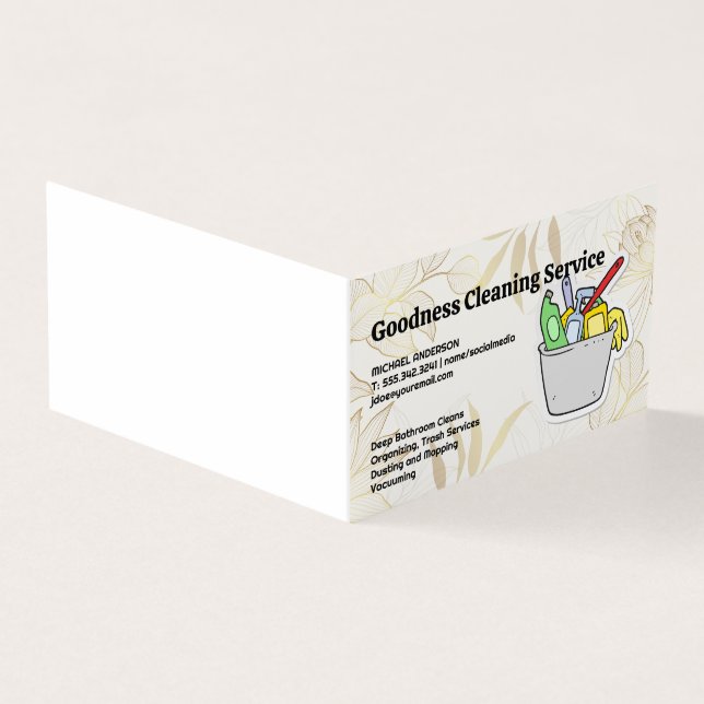 Room Cleaning Tools in Bucket (Outside)