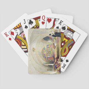 Room in an Armenian Convent, in Jerusalem (colour Playing Cards