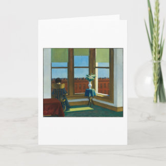 Room in Brooklyn - Edward Hopper Card