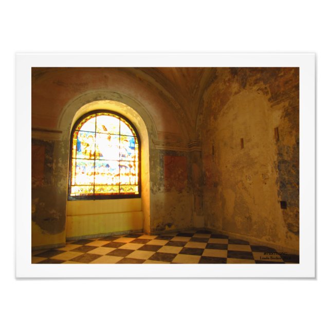 Room in Cathedral of San Juan Bautista Photo Print (Front)
