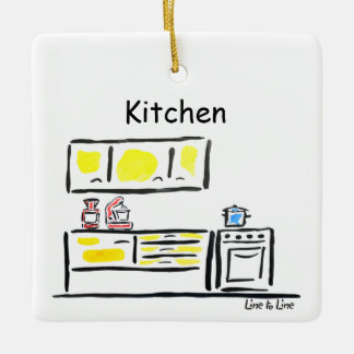 room kitchen ceramic tree decoration