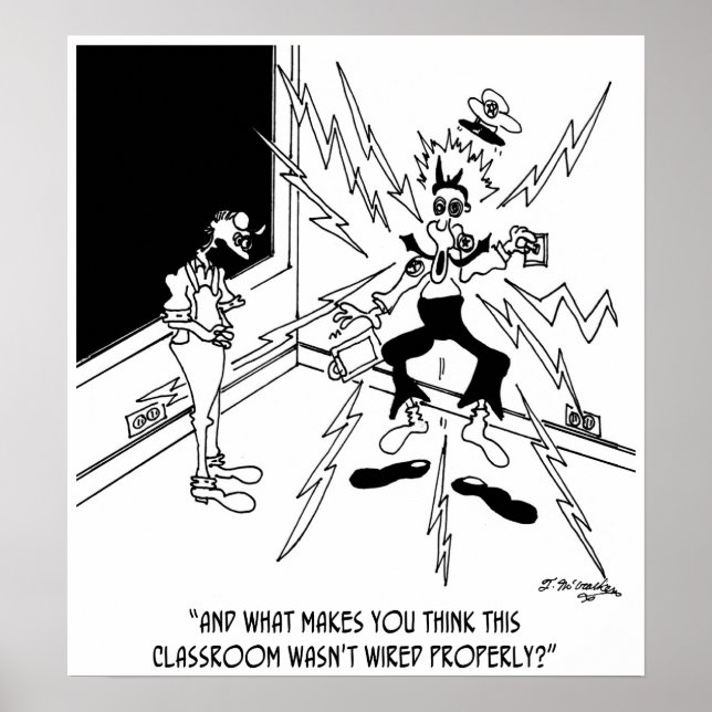 Room Not Wired Properly? Poster (Front)