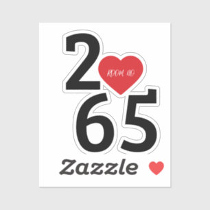Room Number 256 in  Tri-Blend Shirt