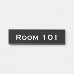 Room Number Door Sign Hotel Office Building