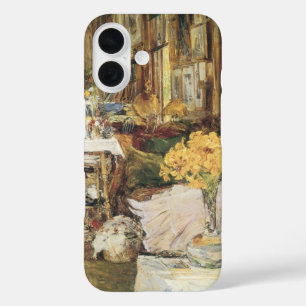 Room of Flowers by Childe Hassam, Vintage Fine Art iPhone 16 Case