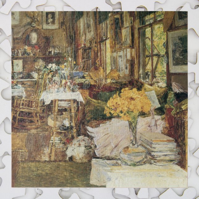 Room of Flowers by Childe Hassam, Vintage Fine Art Jigsaw Puzzle (Creator Uploaded)