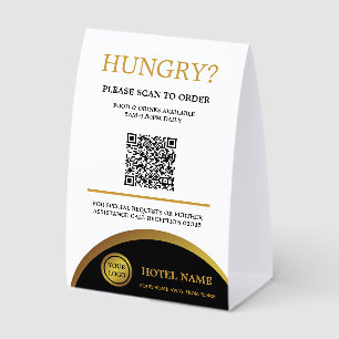 Room service food ordering Hotel Motel B&B QR code