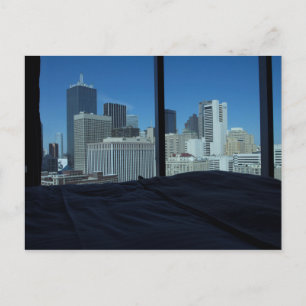 Room View of Dallas Skyline, Texas Postcard